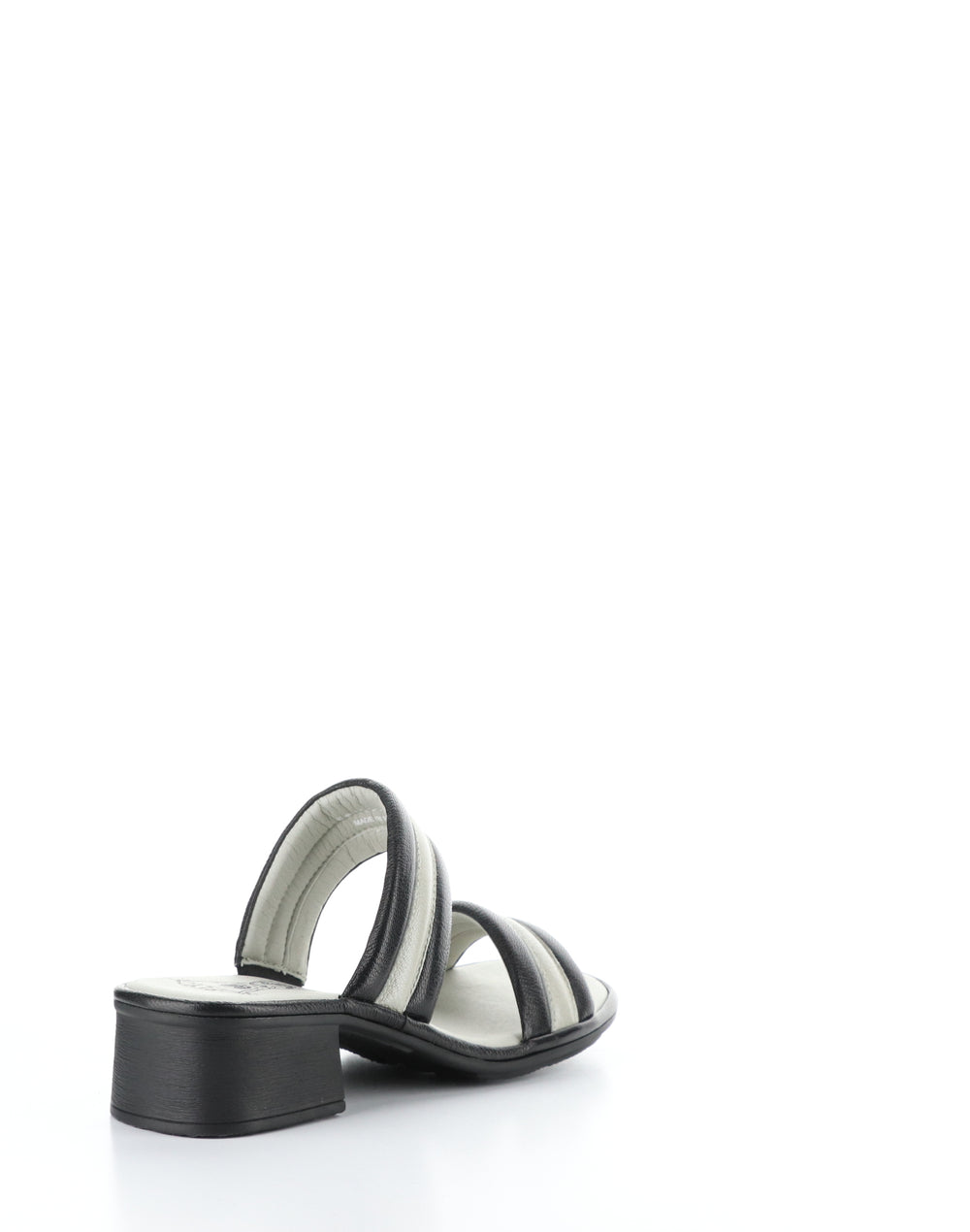 EITY580FLY 003 BLACK/SILVER Slip-on Sandals