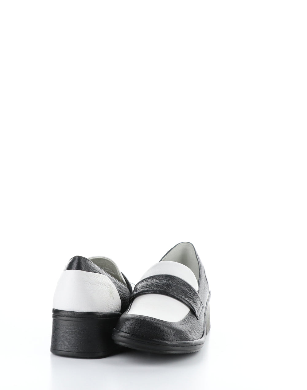 ELAM574FLY 003 BLACK/WHITE Round Toe Shoes