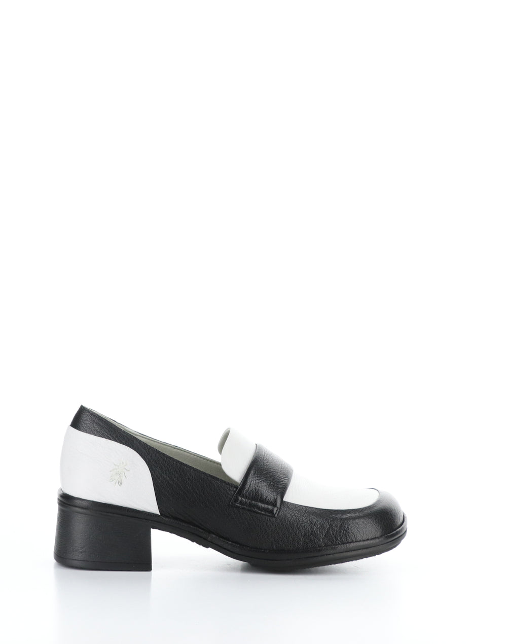ELAM574FLY 003 BLACK/WHITE Round Toe Shoes