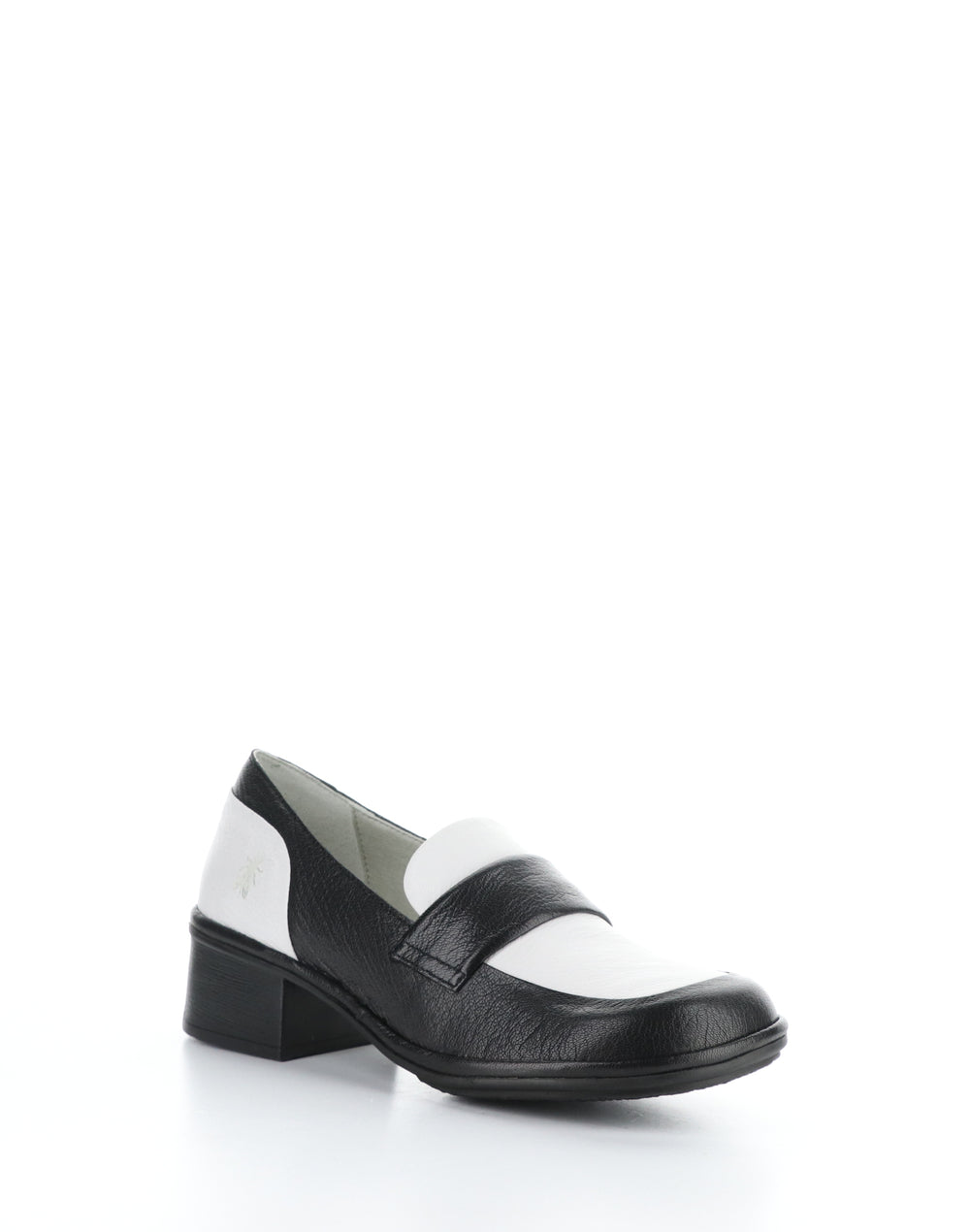ELAM574FLY 003 BLACK/WHITE Round Toe Shoes