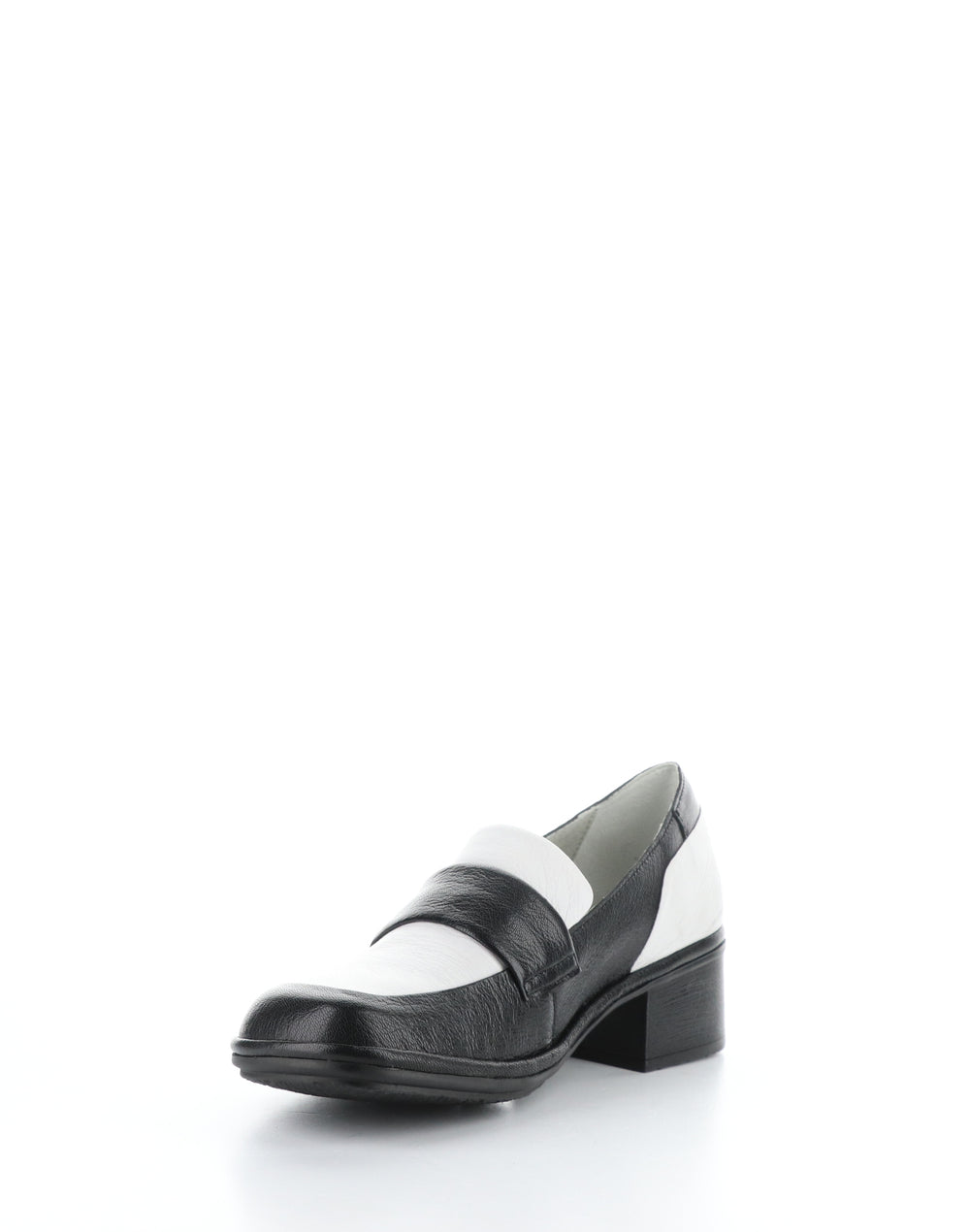 ELAM574FLY 003 BLACK/WHITE Round Toe Shoes