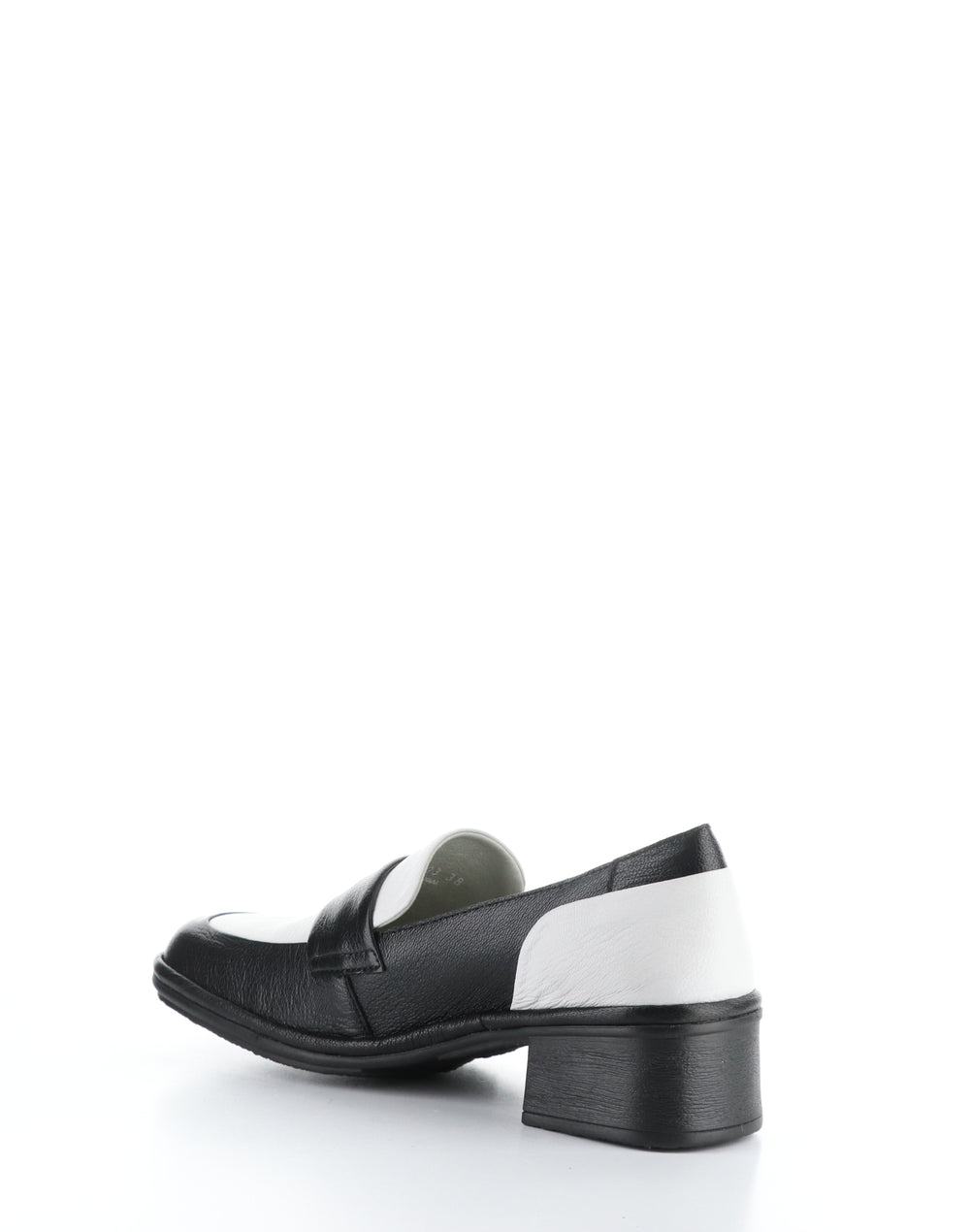 ELAM574FLY 003 BLACK/WHITE Round Toe Shoes