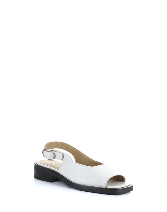 Elena White Cordero Leather