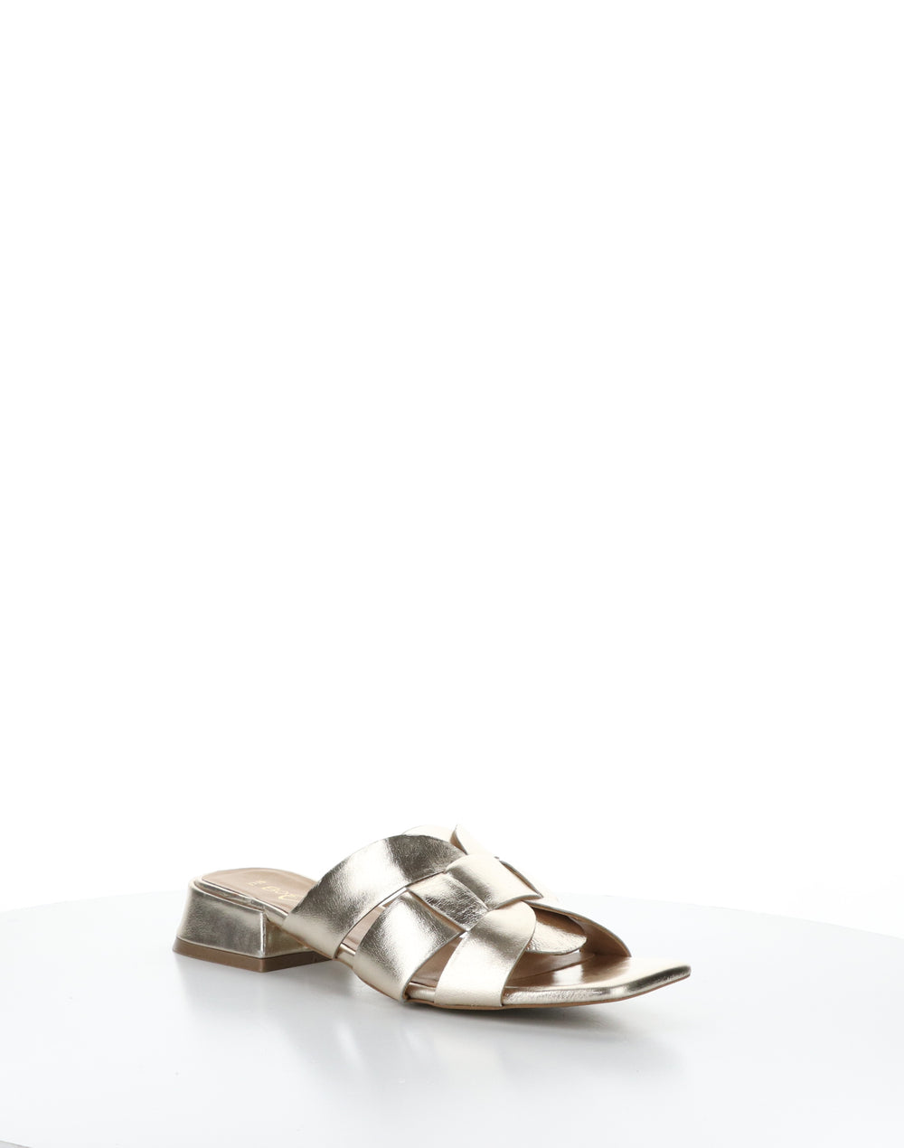 ELLIS GOLD Square Toe Sandals