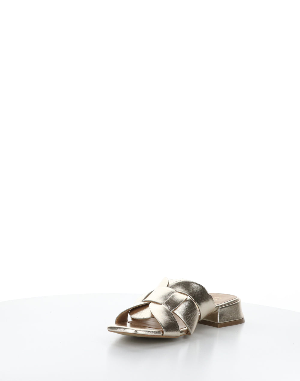 ELLIS GOLD Square Toe Sandals
