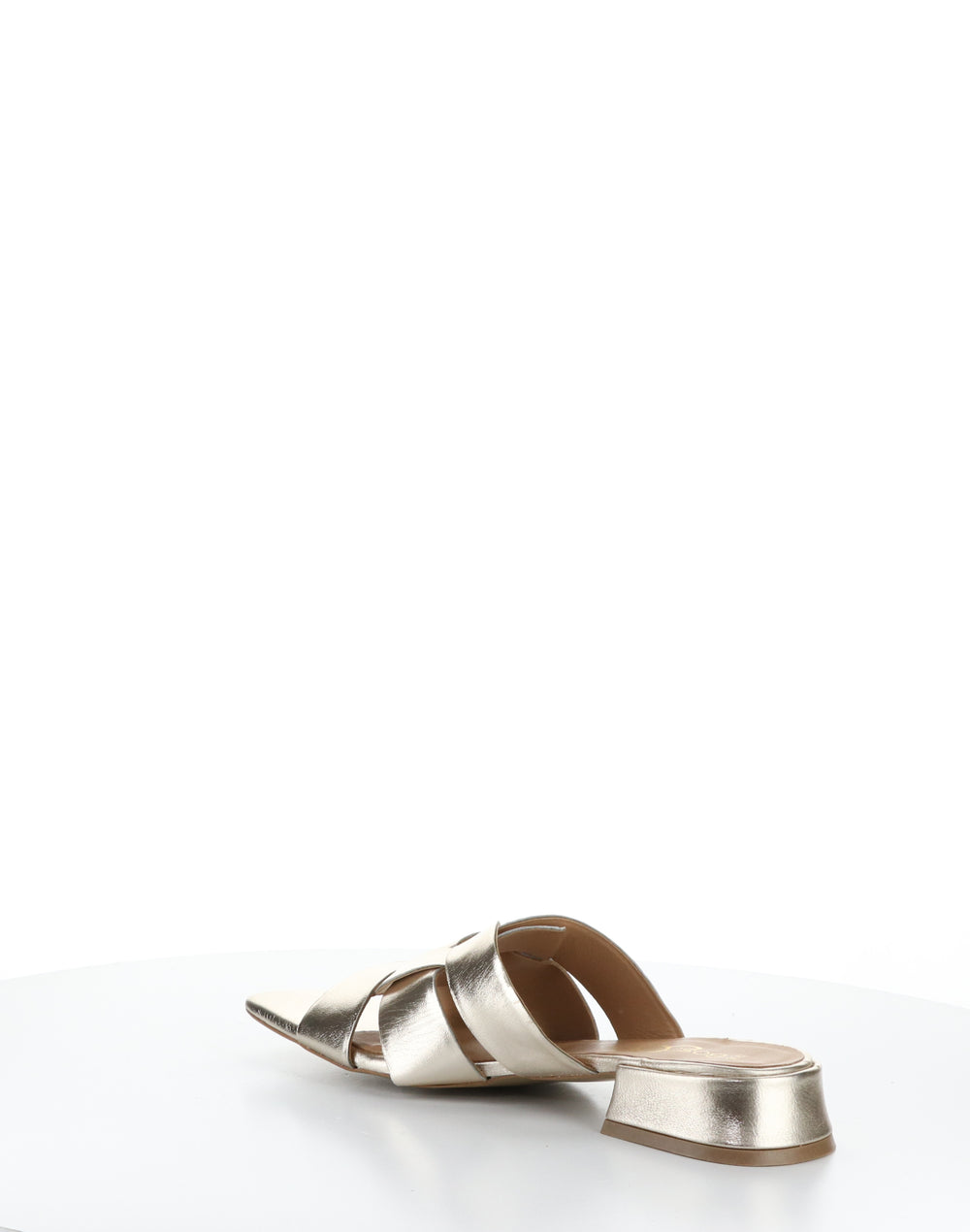 ELLIS GOLD Square Toe Sandals