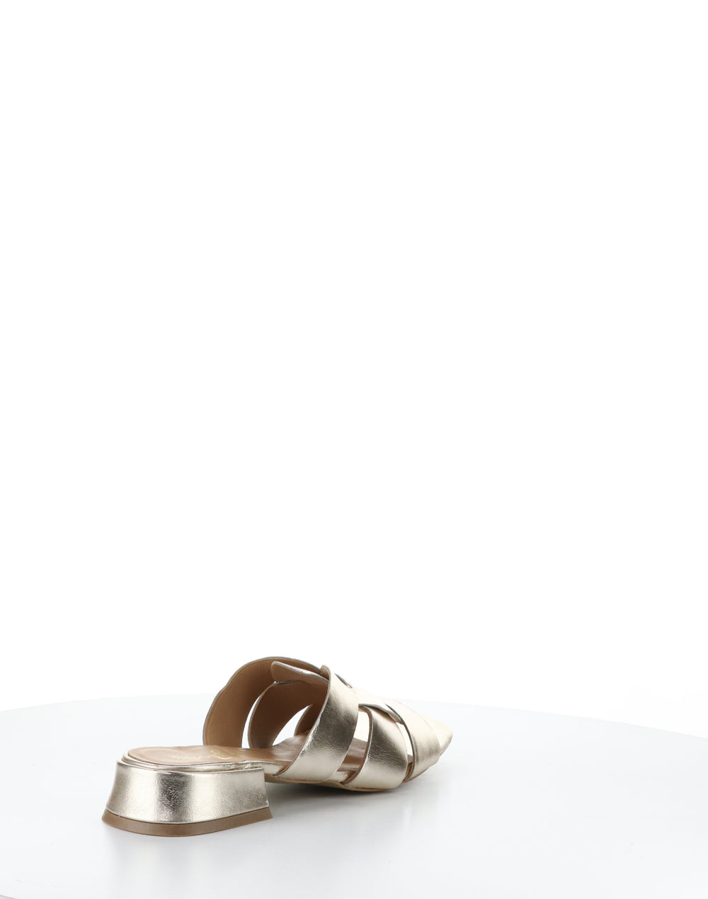 ELLIS GOLD Square Toe Sandals