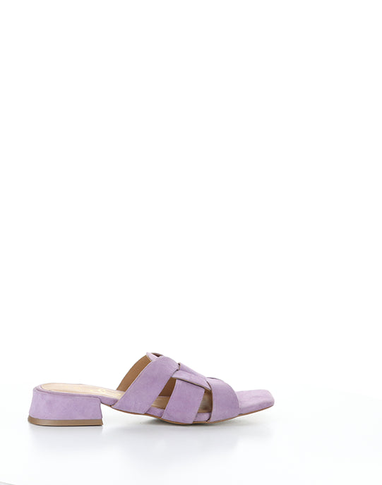 Ellis Lavender Square Toe Sandals