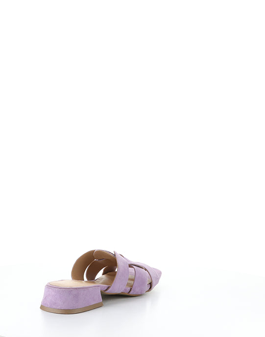 Ellis Lavender Square Toe Sandals