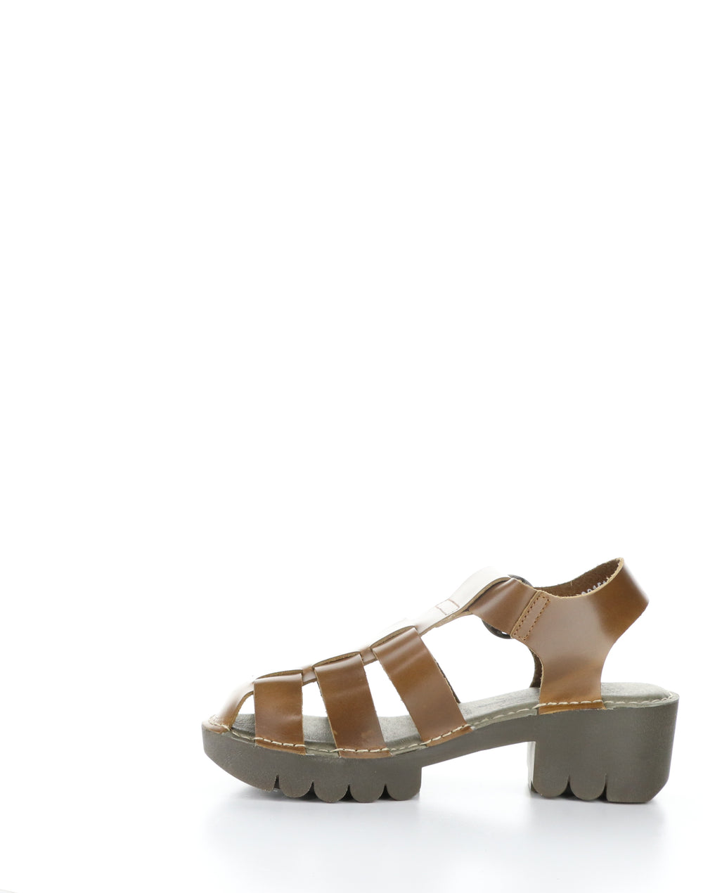 EMME511FLY 011 CAMEL Round Toe Sandals
