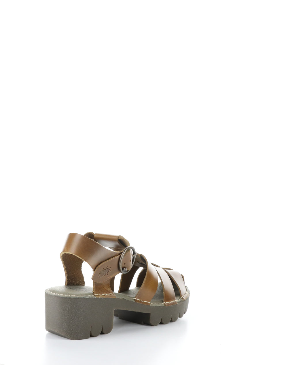 EMME511FLY 011 CAMEL Round Toe Sandals