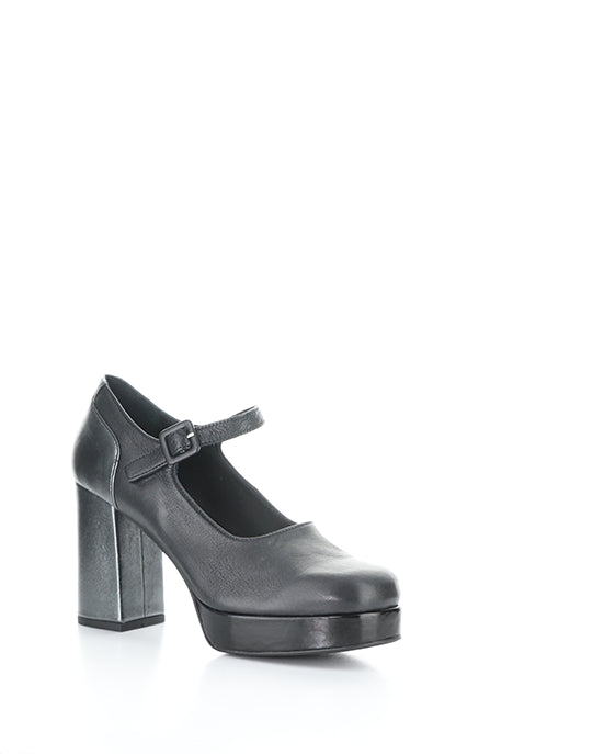 Eril351Fly 004 Black/Graphite Round Toe Shoes