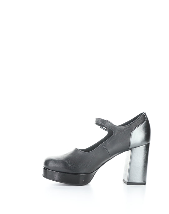 Eril351Fly 004 Black/Graphite Round Toe Shoes