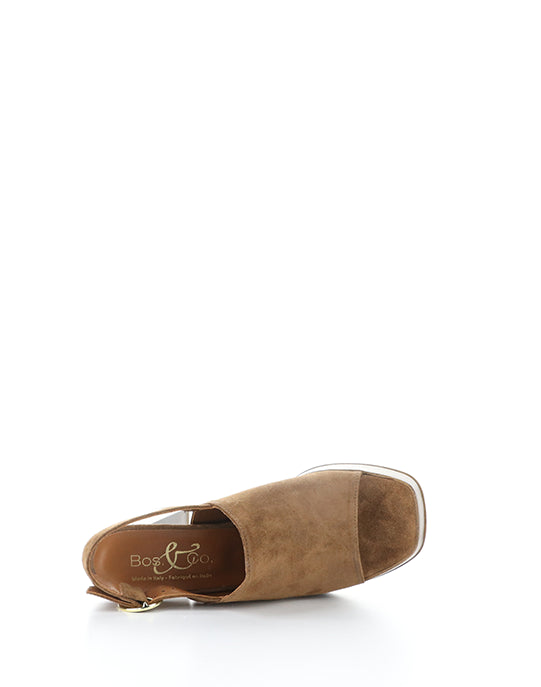 Farin Earth Square Toe Sandals