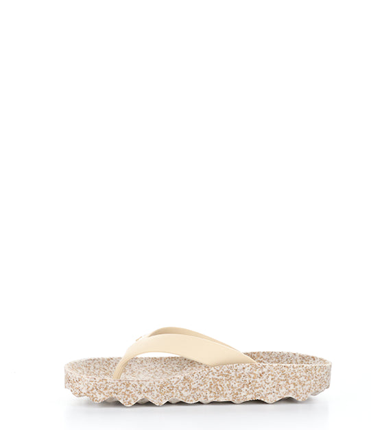 Feel075Asp Milky/Beige Round Toe Shoes|Feel075Asp Chaussures Ͽ½Ͽ½ Bout Rond In Beige