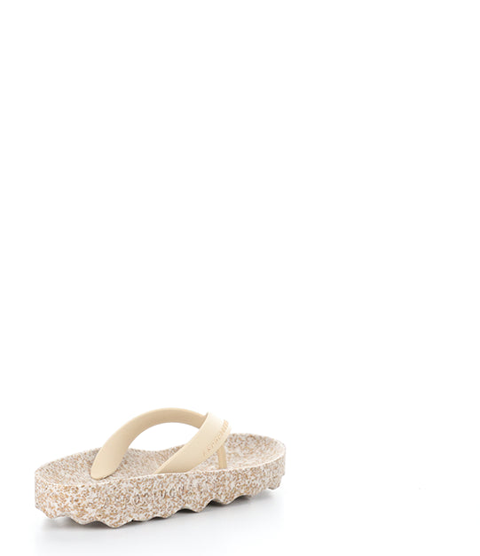 Feel075Asp Milky/Beige Round Toe Shoes|Feel075Asp Chaussures Ͽ½Ͽ½ Bout Rond In Beige