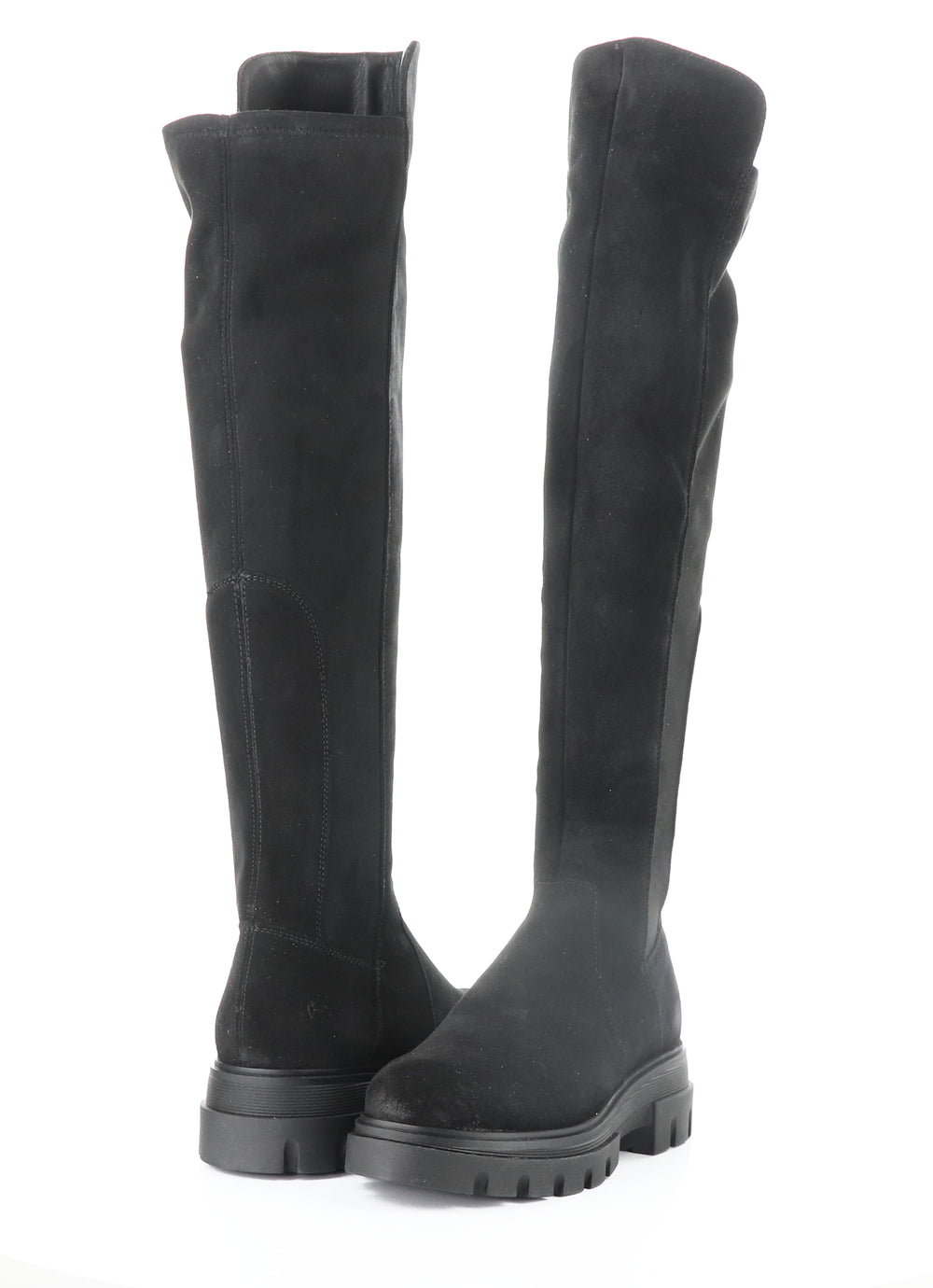 Fifth Black Suede/Suede Stretch