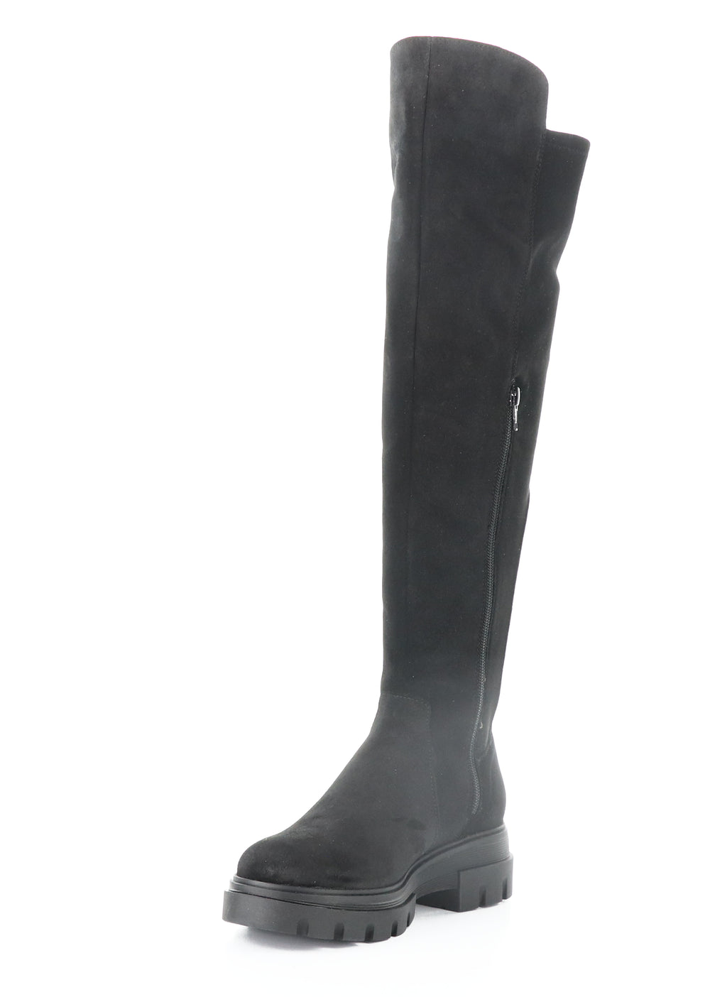 Fifth Black Suede/Suede Stretch