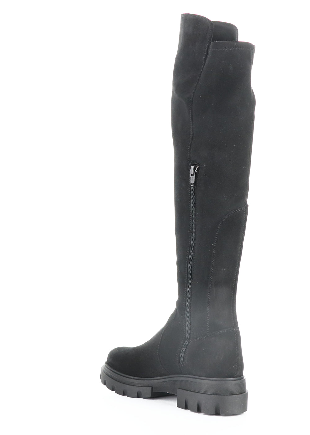 Fifth Black Suede/Suede Stretch