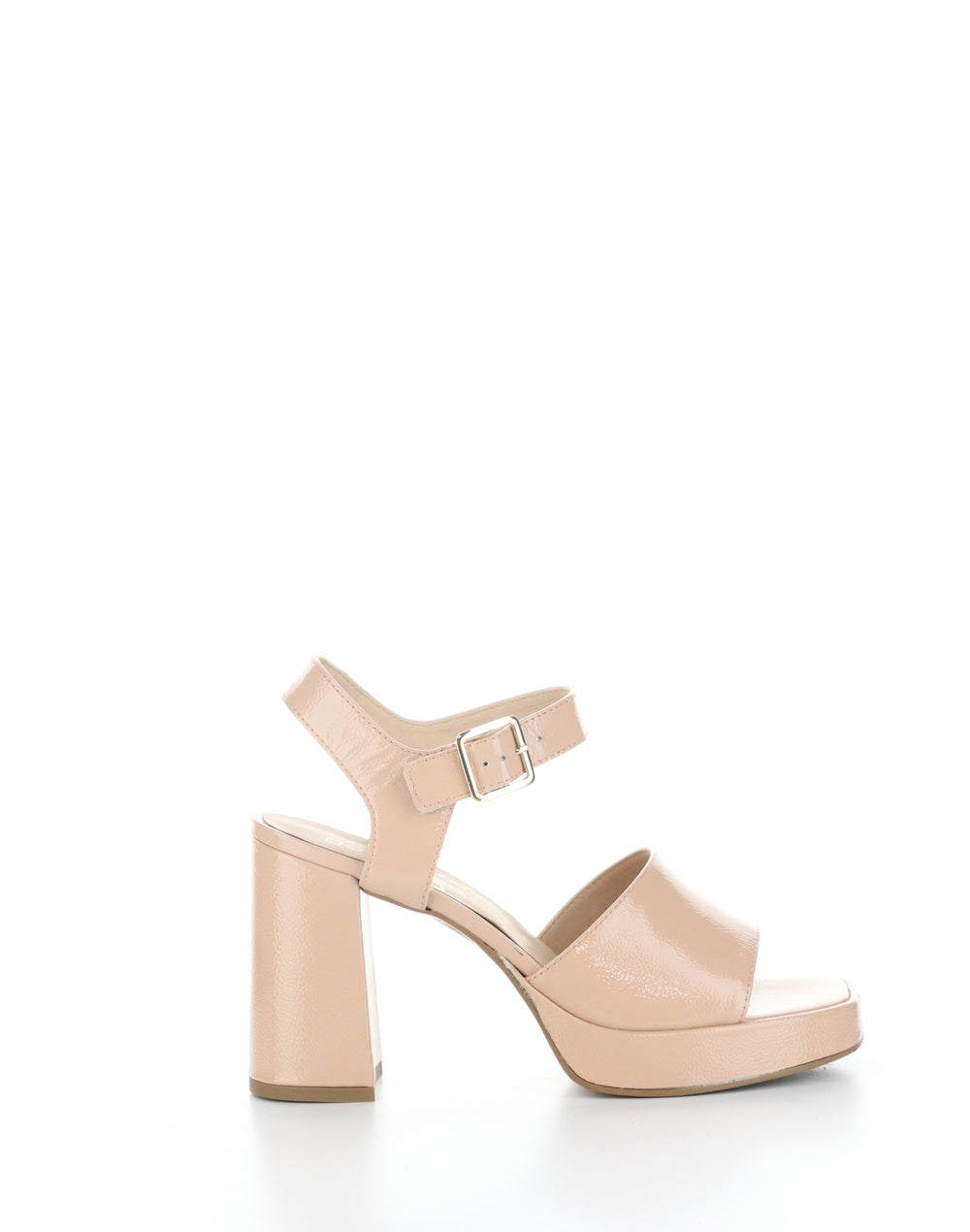 FINLEE NUDE Square Toe Sandals