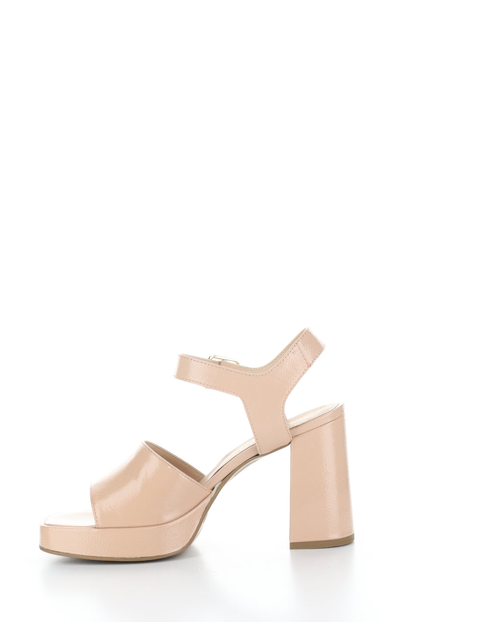 FINLEE NUDE Square Toe Sandals