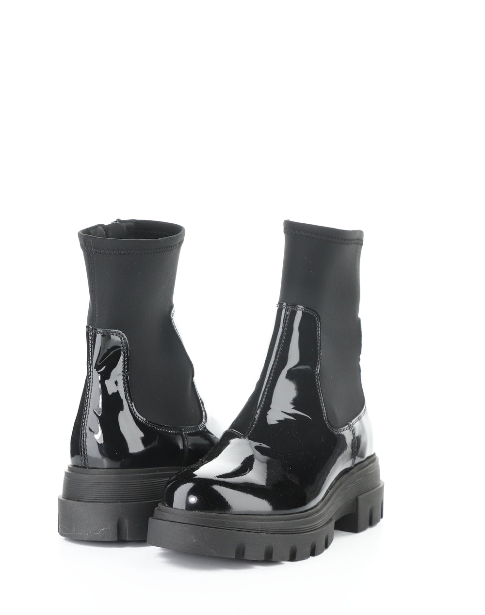 FIVE2 BLACK Elasticated Boots
