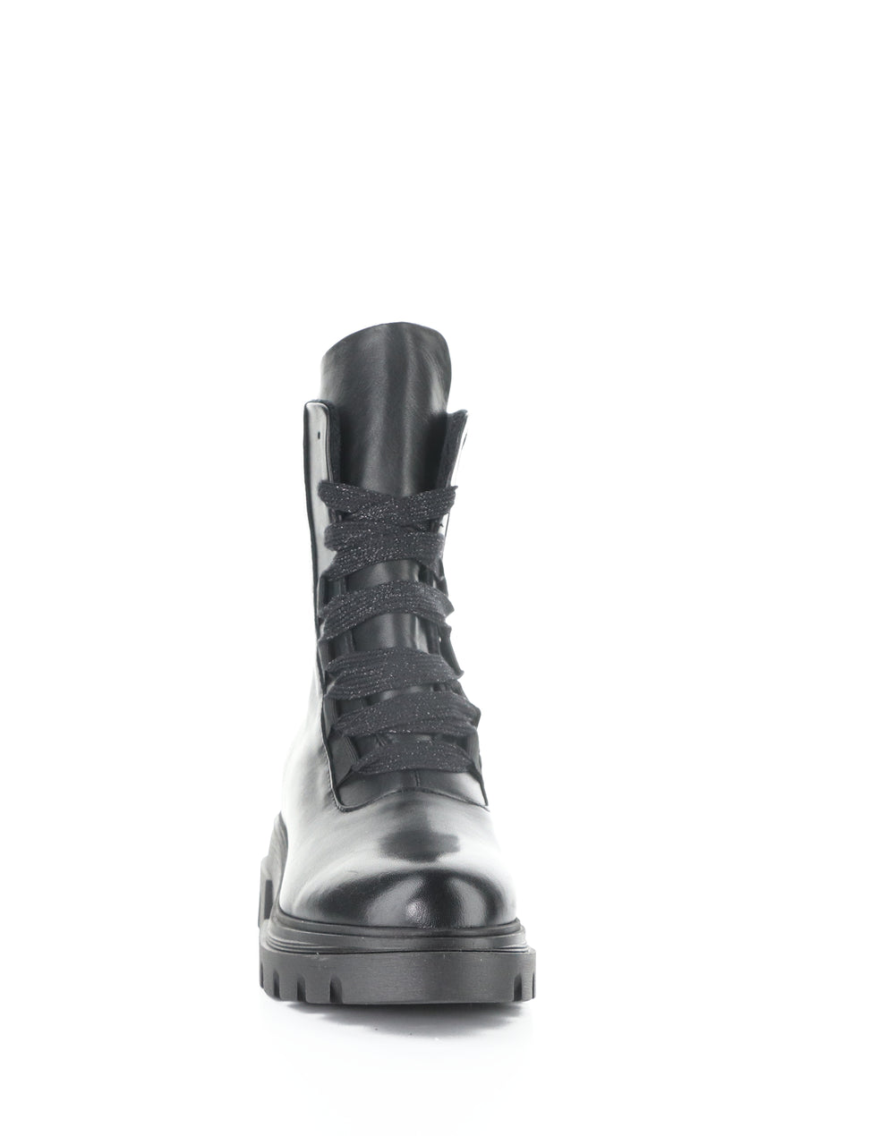Foster Black Feel Leather