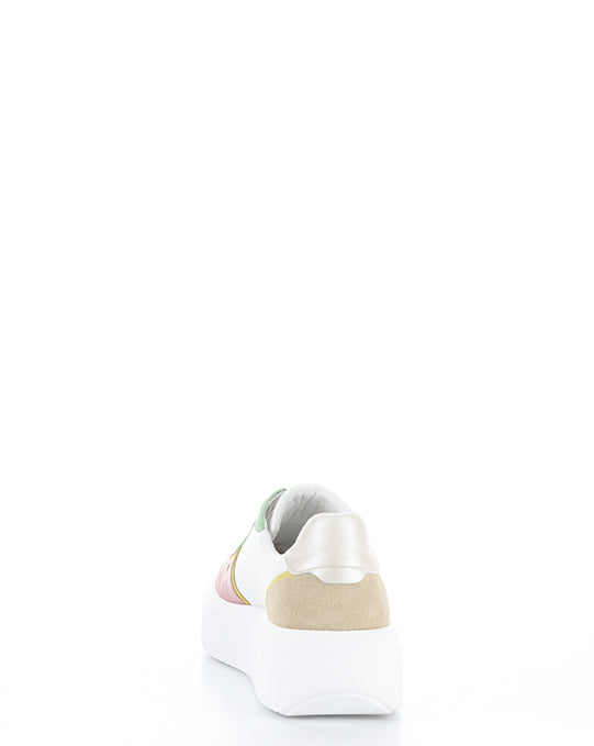 FULTON PINK/WHITE MULTI LEATHER/SUEDE
