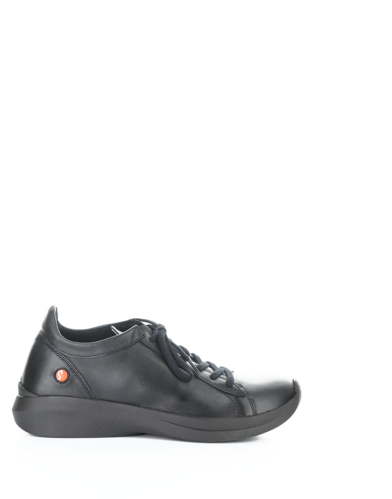 Gaji778Sof 015 Black Smooth Leather