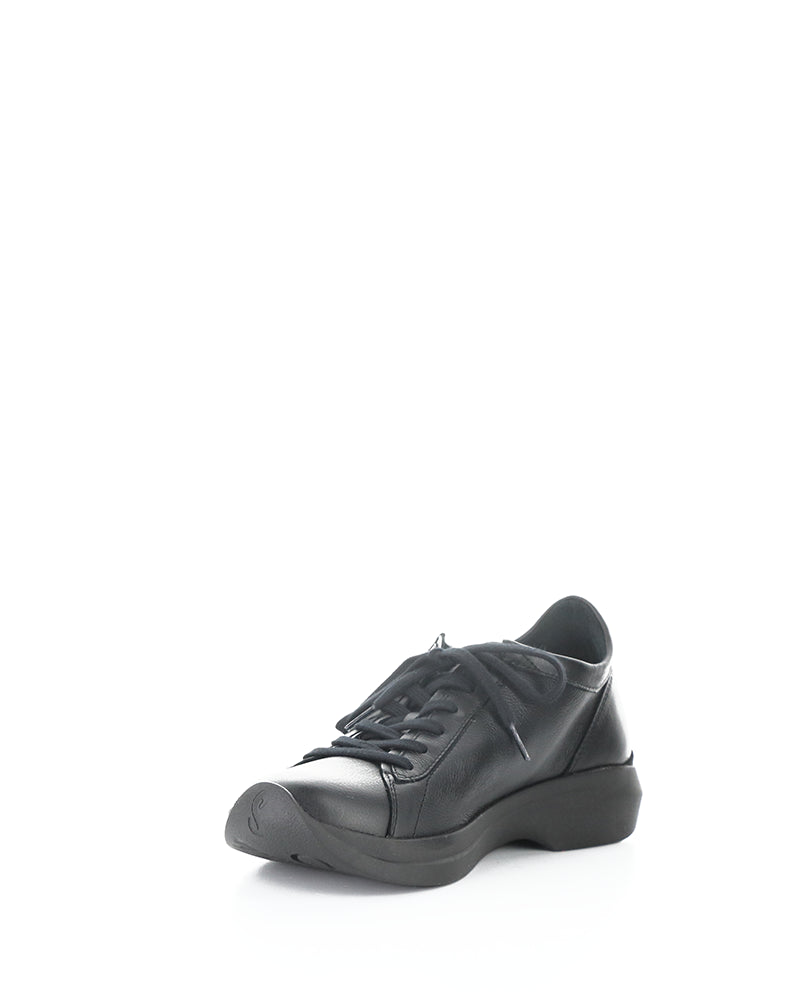 Gaji778Sof 015 Black Smooth Leather