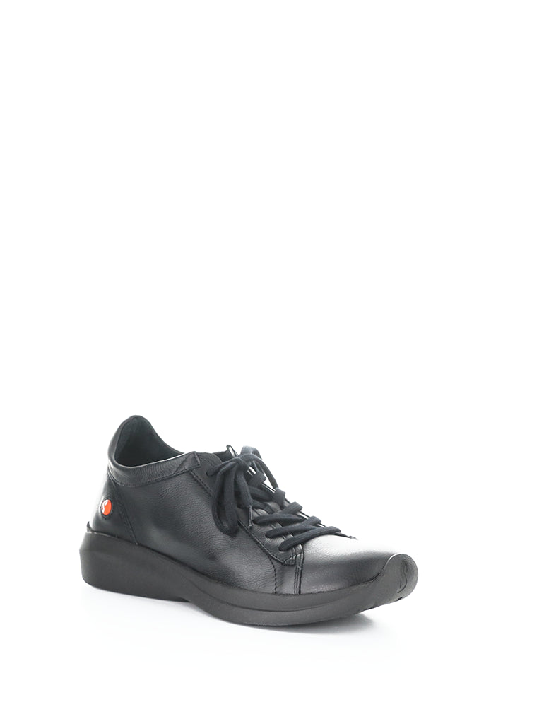 Gaji778Sof 015 Black Smooth Leather