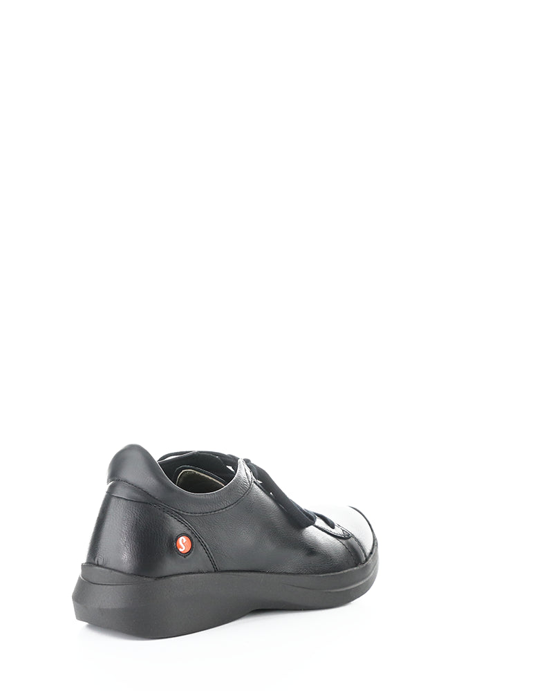 Gaji778Sof 015 Black Smooth Leather