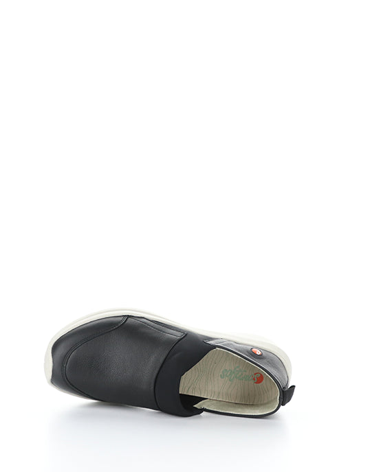 GAJU796SOF 001 BLACK SMOOTH LEATHER