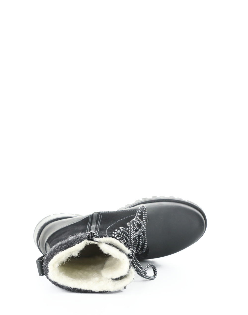 Genus Prima Black Round Toe Boots