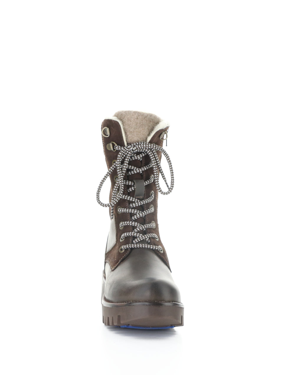 GENUS PRIMA DK BROWN/COFFEE/BARK SADDLE/SUEDE/TWEED