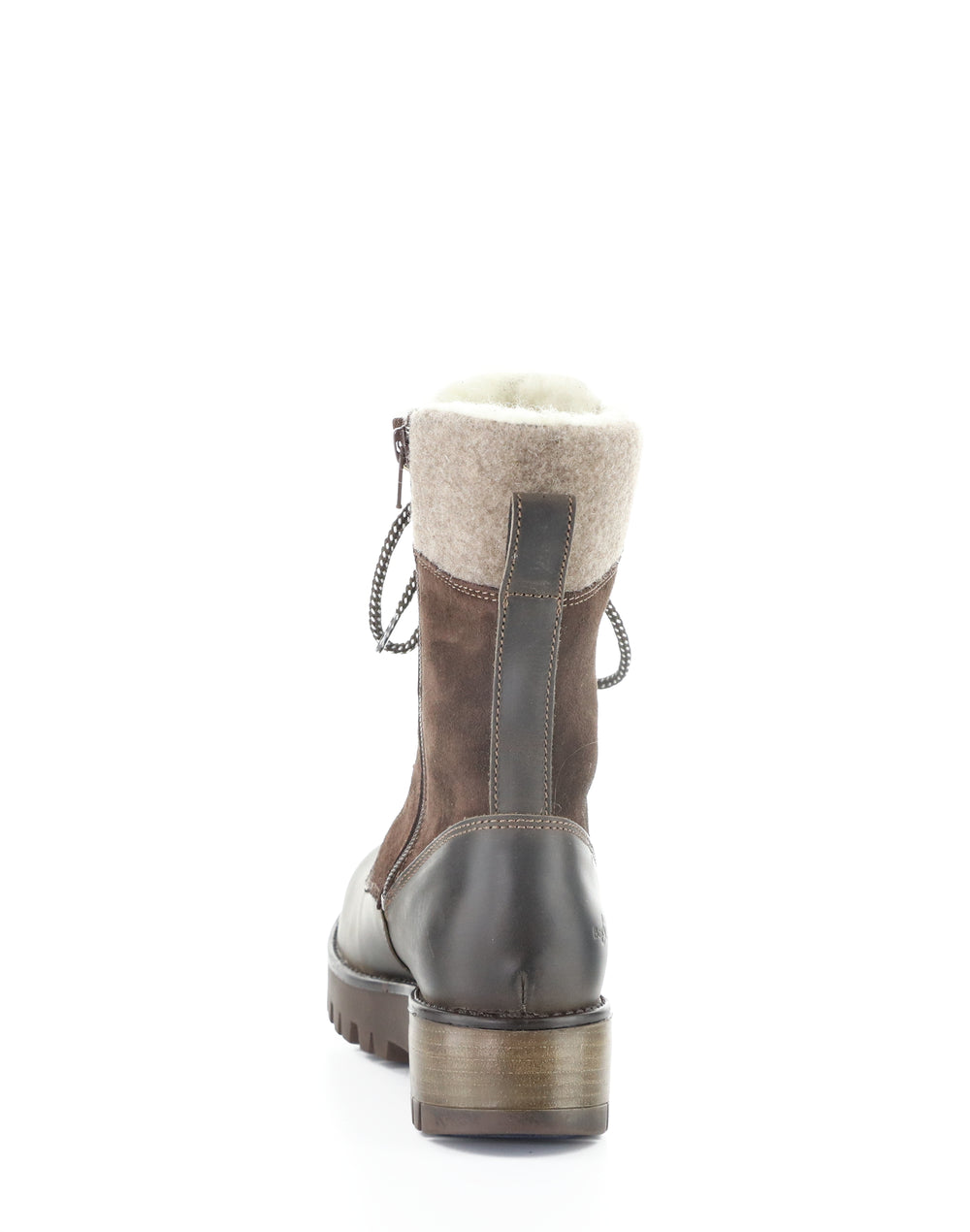GENUS PRIMA DK BROWN/COFFEE/BARK SADDLE/SUEDE/TWEED