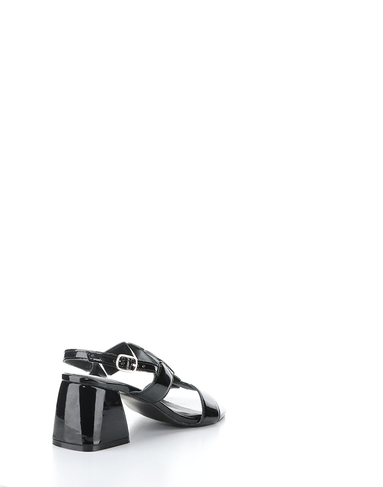 GLOW BLACK PATENT PU