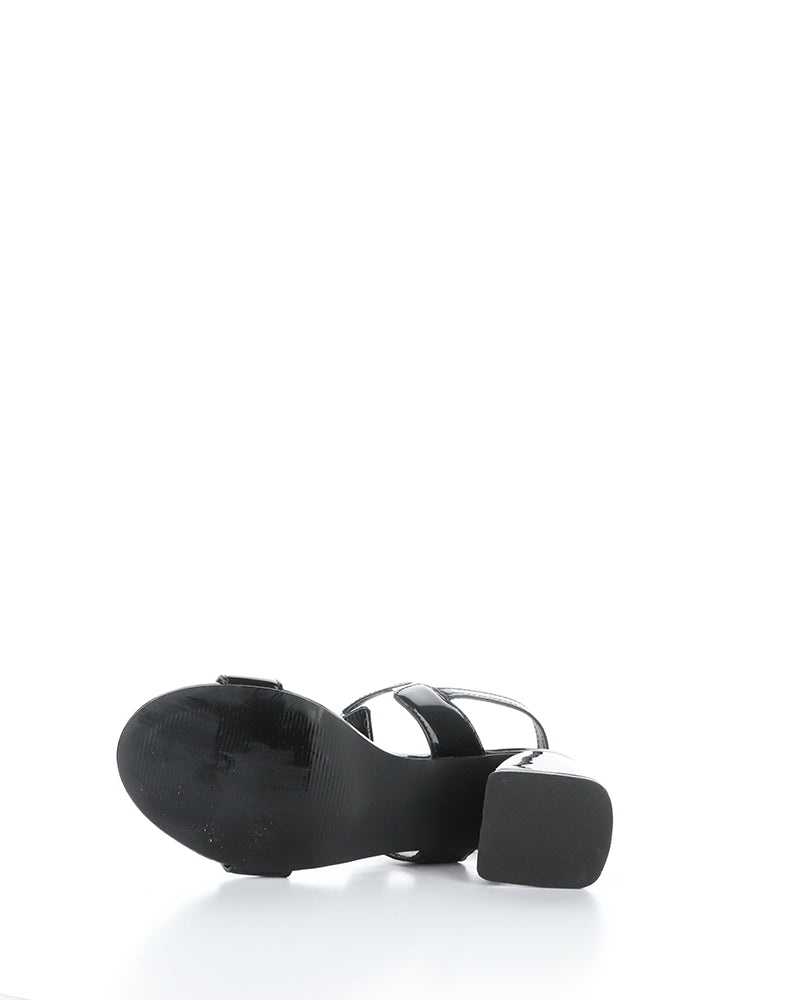 GLOW BLACK PATENT PU