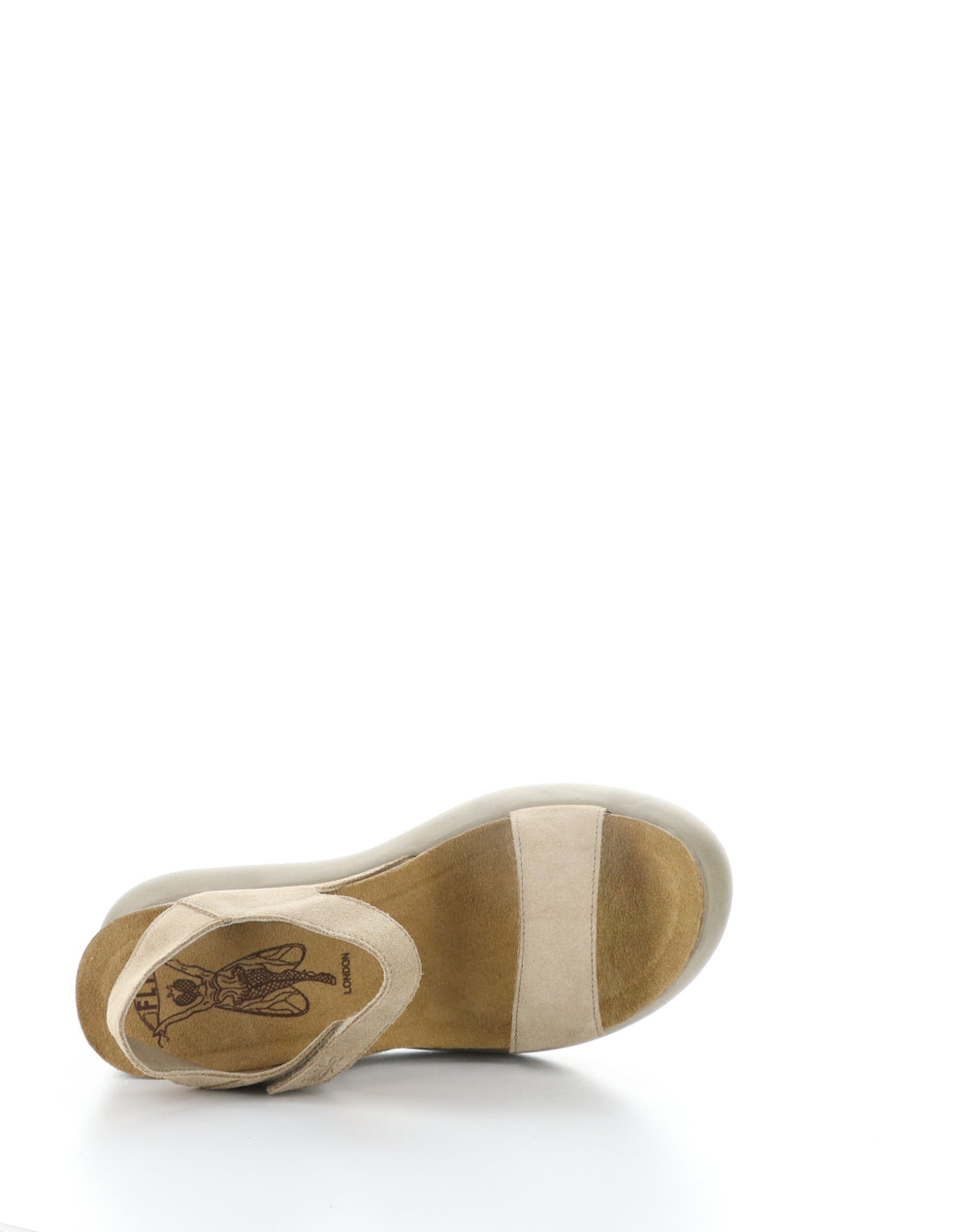 GOGO967FLY 010 TAUPE Velcro Sandals