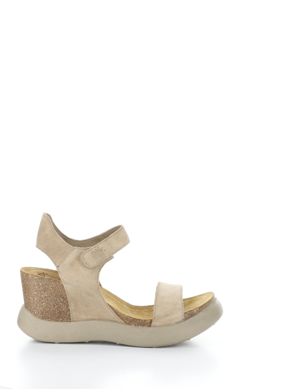 GOGO967FLY 010 TAUPE Velcro Sandals