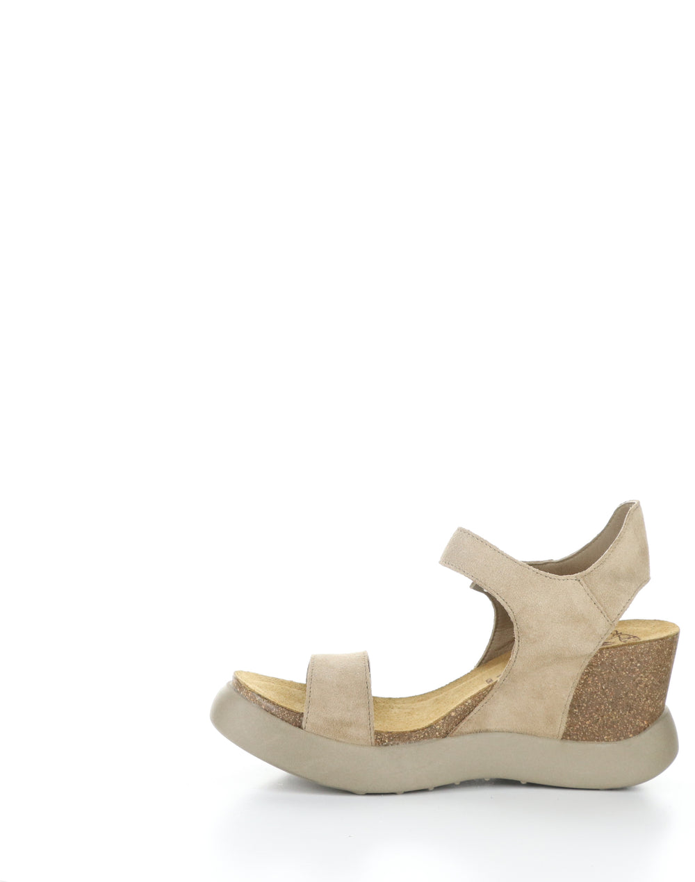 GOGO967FLY 010 TAUPE Velcro Sandals