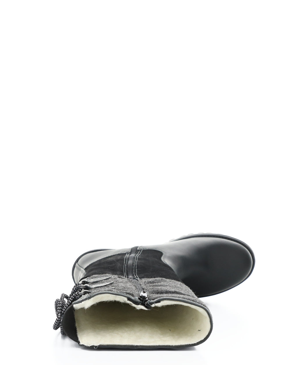 Goose Prima Black/Black Saddle/Suede/Tweed