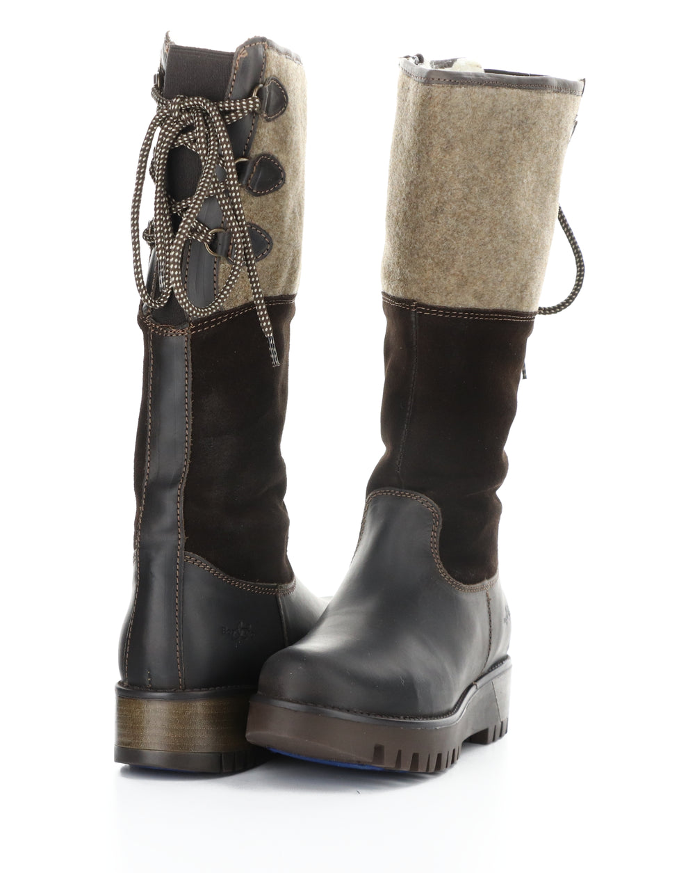 Goose Prima Dk Brown/Coffee Saddle/Suede/Tweed