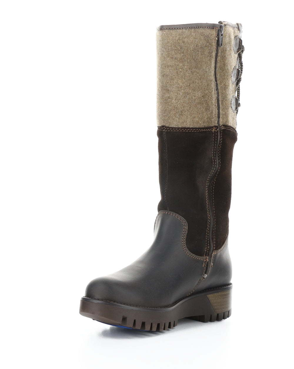 Goose Prima Dk Brown/Coffee Round Toe Boots