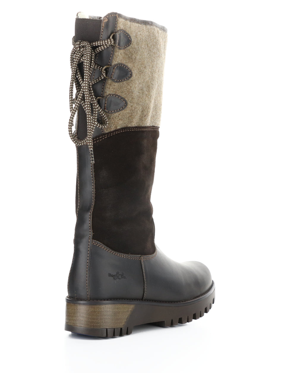 Goose Prima Dk Brown/Coffee Saddle/Suede/Tweed