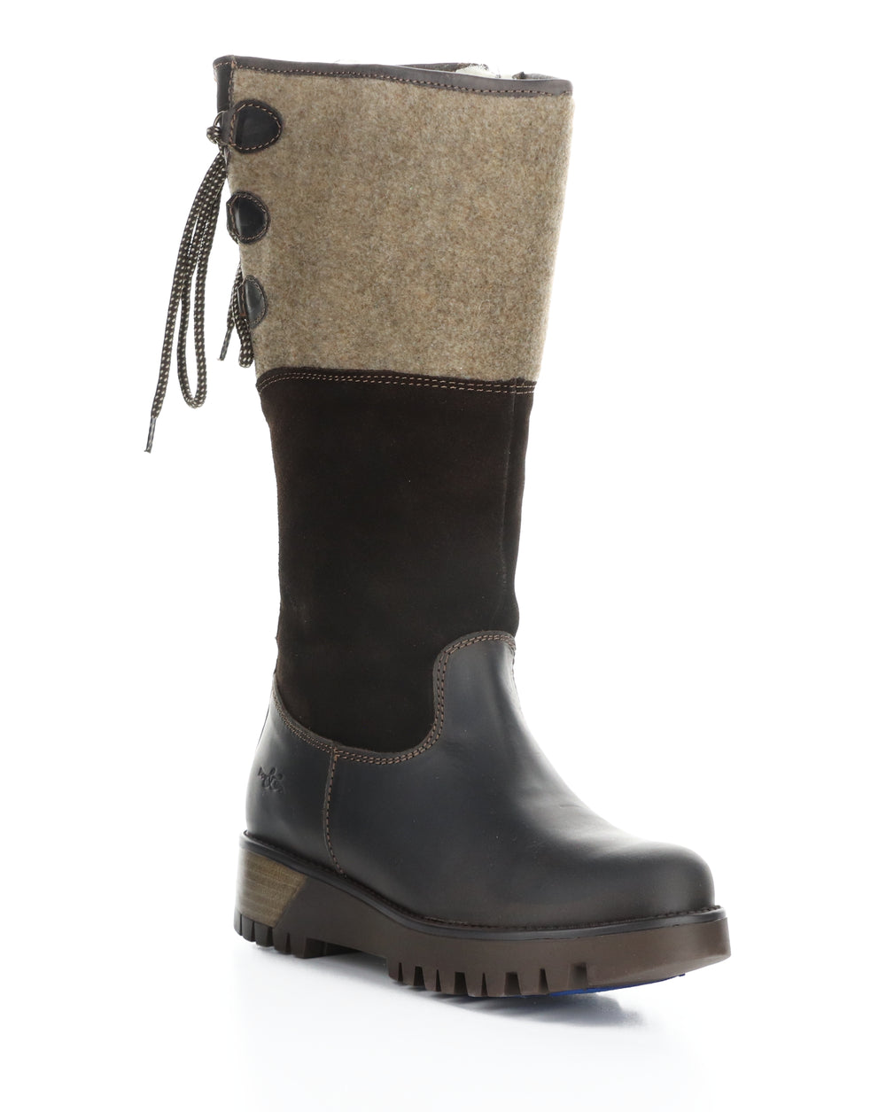 Goose Prima Dk Brown/Coffee Round Toe Boots