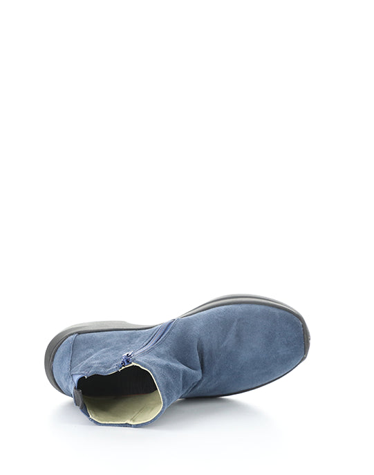 Gujy812Sof 001 Blue Denim Suede