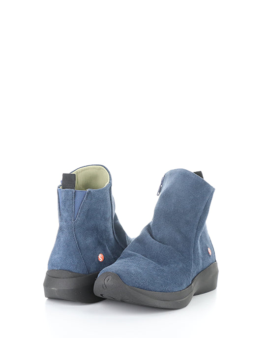 Gujy812Sof 001 Blue Denim Suede