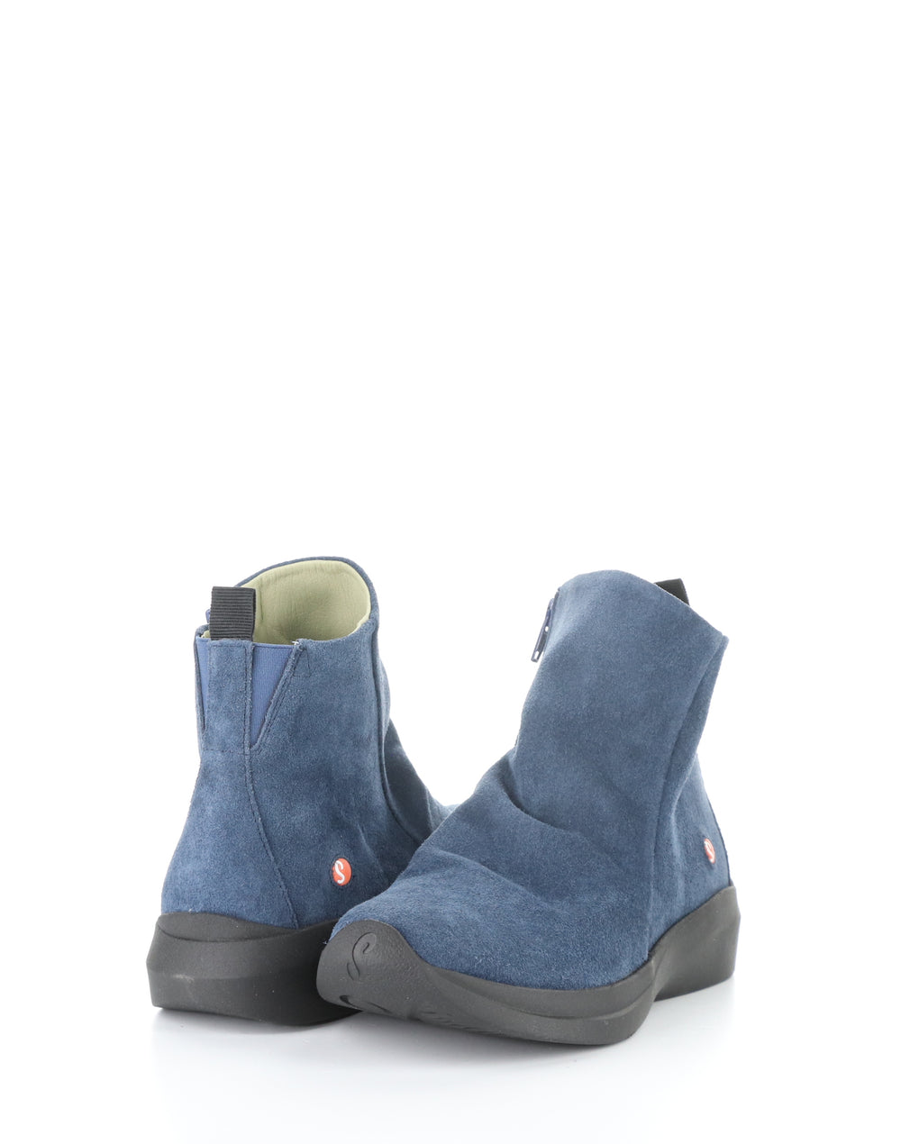 GUJY812SOF 001 BLUE DENIM Round Toe Boots