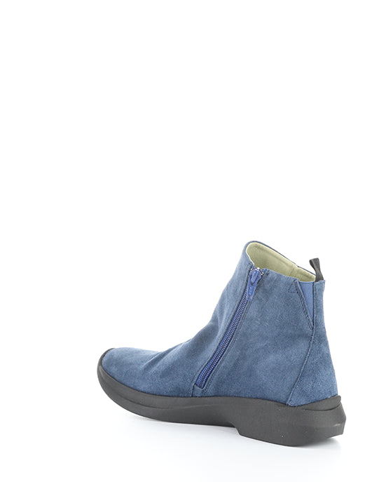 Gujy812Sof 001 Blue Denim Suede